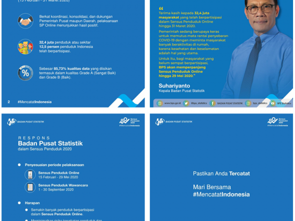 Sensus Penduduk Online Diperpanjang