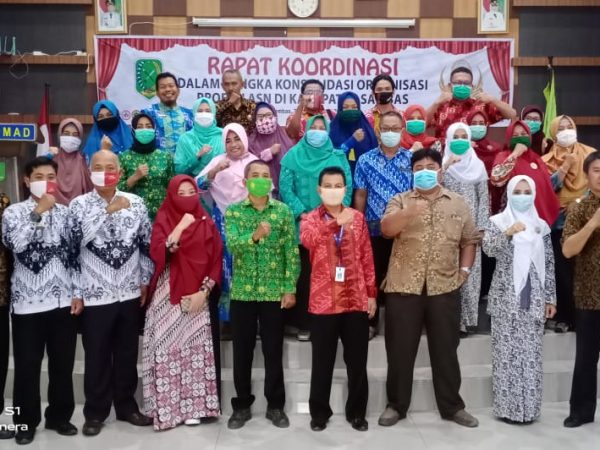 Rapat Koordinasi dalam Rangka Konsolidasi Organisasi Profesi ASN di Lingkungan Pemerintah Kabupaten Sambas
