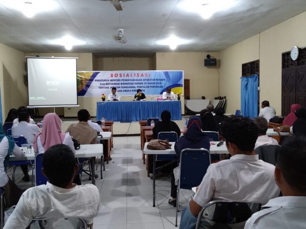 PENUTUPAN SOSIALISASI PERMENPAN RB NOMOR 35 TAHUN 2020 TENTANG JABATAN FUNGSIONAL PENYULUH PERTANIAN
