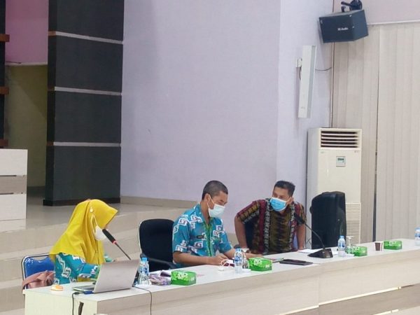 Sosialisasi Penyusunan Laporan Kinerja Bulanan di Lingkungan Pemerintah Kabupaten Sambas Tahun 2021