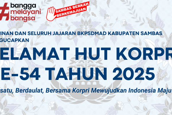 HUT KORPRI KE 54 TAHUN 2025