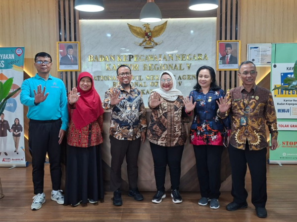 Perkuat Manajemen ASN, BKPSDMAD Sambas Lakukan Koordinasi ke Kanreg V BKN Jakarta