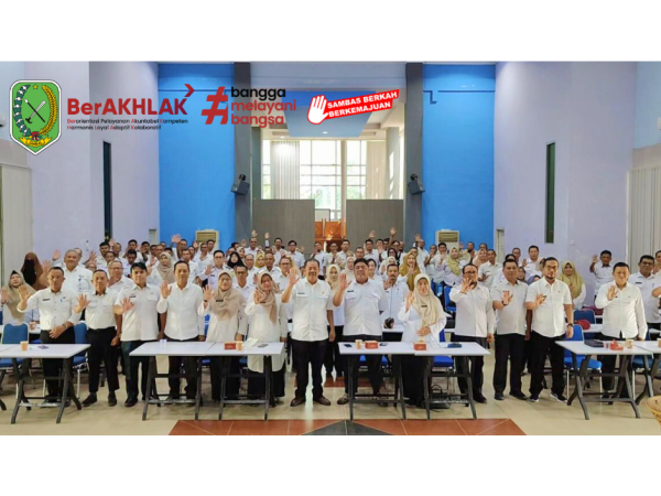 Perkuat Disiplin ASN, BKPSDMAD Kabupaten Sambas Gelar Rapat Koordinasi Teknis Disiplin ASN Bersama OPD