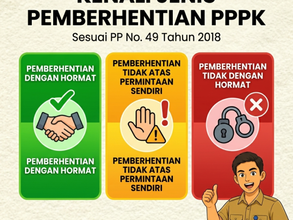 Banyak yang Belum Tahu! Kenali Aturan dan Jenis Pemberhentian PPPK Sesuai PP No. 49 Tahun 2018