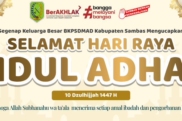 UCAPAN IDUL ADHA 1447 HIJRIAH