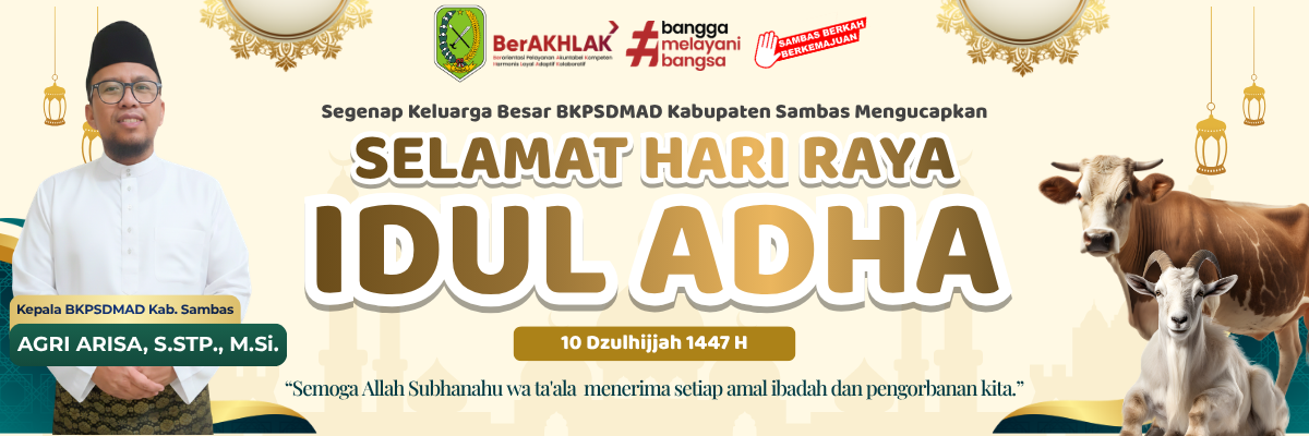 UCAPAN IDUL ADHA 1447 HIJRIAH