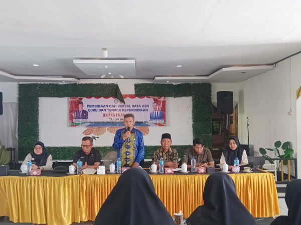 BKPSDMAD Kabupaten Sambas Laksanakan Pembinaan Disiplin dan Kinerja Pegawai ASN di Lingkungan Korwil Jawai
