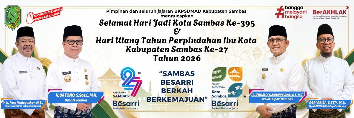 HUT KABUPATEN SAMBAS 2026