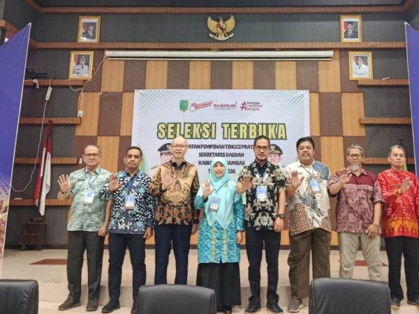 Seleksi Terbuka Jabatan Pimpinan Tinggi Pratama Sekretaris Daerah Kabupaten Sambas Memasuki Tahap Seleksi Kompetensi Manajerial dan Sosial Kultural