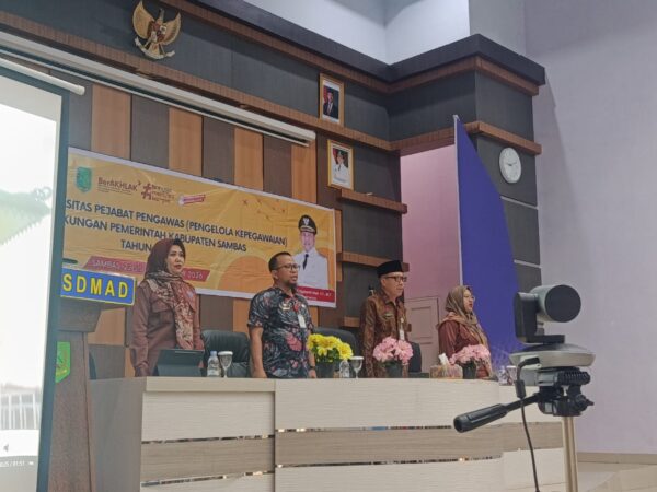 PENINGKATAN KAPASITAS PEJABAT PENGAWAS DALAM RANGKA PERCEPATAN PEMBANGUNAN DAN PENERAPAN MANAJEMEN TALENTA ASN DI LINGKUNGAN PEMERINTAH KABUPATEN SAMBAS TAHUN 2026